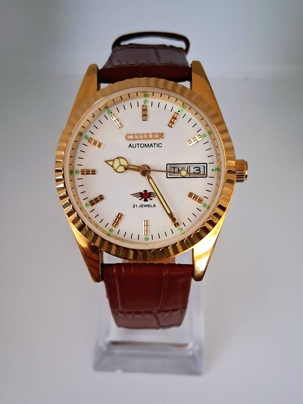 Vintage Men's Automatic Citizen Eagle 7 Watch RARE